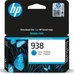 HP 938 High Yield Cyan Original Ink Cartridge (4S6X8PE) (Original)