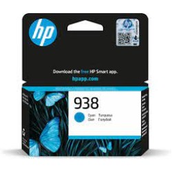 HP 938 High Yield Cyan Original Ink Cartridge (4S6X8PE) (Original)